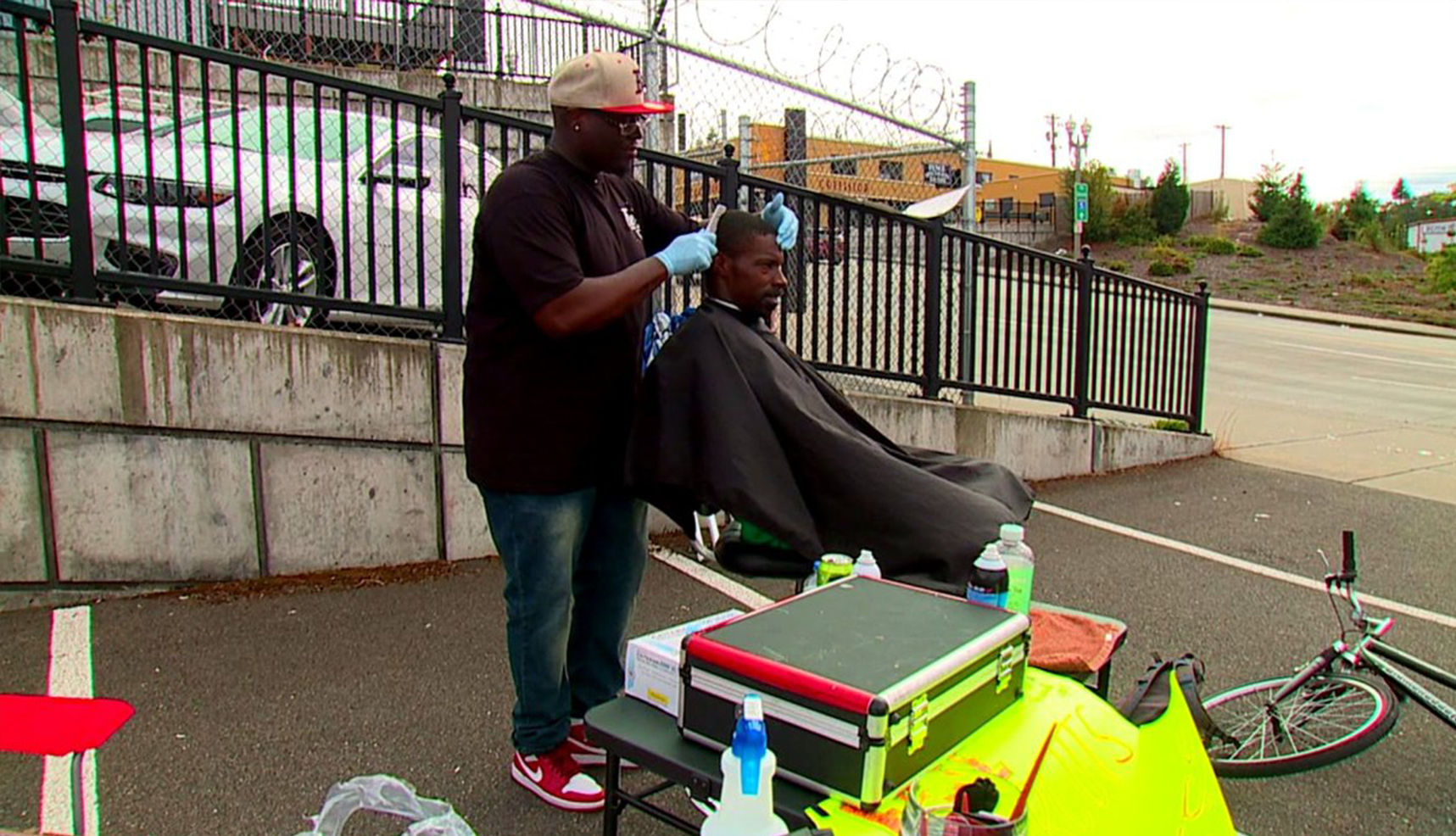 Driver On The Street: Tacoma Man Gives Free Haircuts To The Homeless