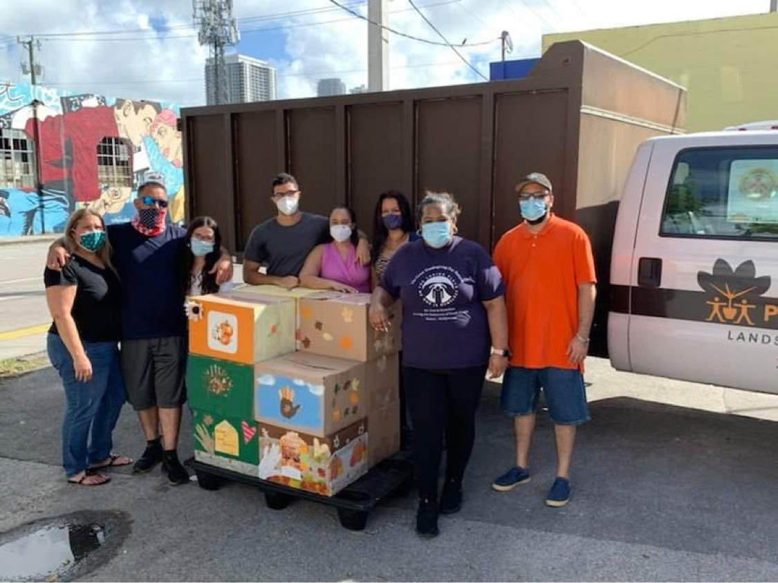 Ignite The Hearts Miami Delivers 20 Boxes To Miami Rescue Mission: